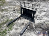 2025 Kivel 42in Forks and Frame Mini Skid Steer Attachment