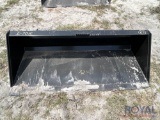 2025 Swict 72in Bucket Skid Steer Attachment