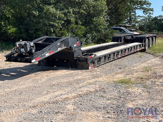 1996 Eager Beaver 44ft. 50 Ton Tri-Axle RGN Lowboy Trailer