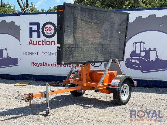 2021 Ver-Mac PCMS-3812 Solar S/A Towable Trailer Message Board