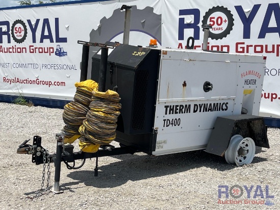 2014 Therm Dynamics TD400 Towable Flameless Heater Trailer