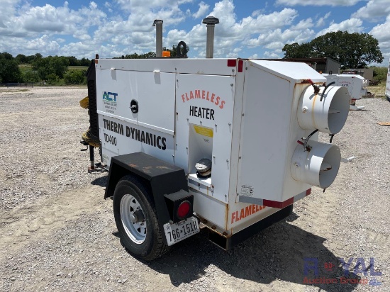 2014 Therm Dynamics TD400 Towable Flameless Heater Trailer