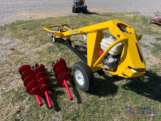 2017 Ground Hog HD99 Towable Hydraulic Auger