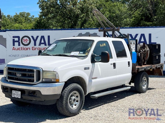 2004 Ford F-250 4x4 Crew Cab Mechanic Service Truck