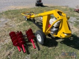 2017 Ground Hog HD99 Towable Hydraulic Auger