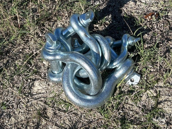 Heavy Duty D-Ring Shackles