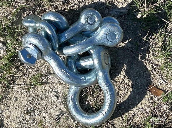 Heavy Duty D-Ring Shackles
