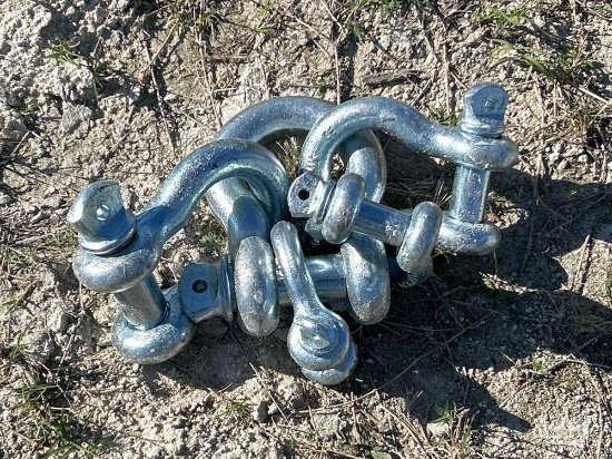 Heavy Duty D-Ring Shackles