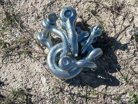 Heavy Duty D-Ring Shackles