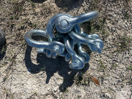 Heavy Duty D-Ring Shackles