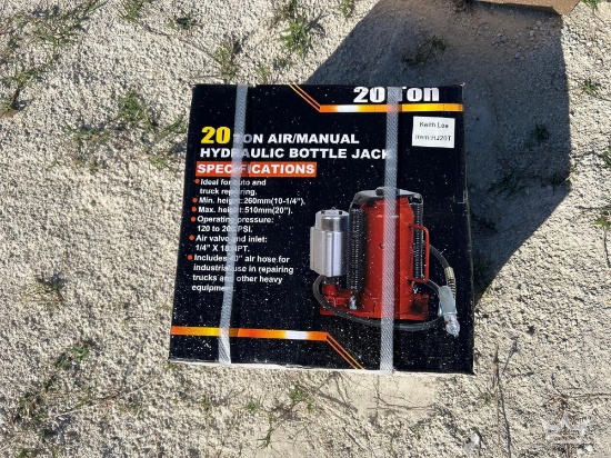 20-Ton Hydraulic Bottle Jack