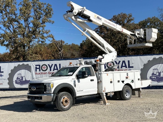 2018 Ford F-550 Altec AT48S 47ft Bucket Truck