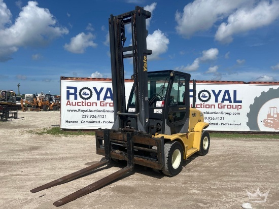 2009 Yale Veracitor 135VX 12,150lbs Straight Mast Forklift