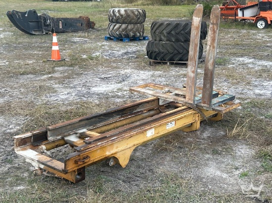 3-Stage Forklift Mast with Forks