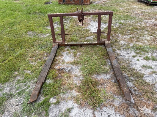 54in Bale Forks Tractor Loader Attachment