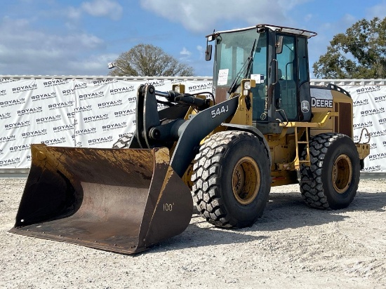 2005 John Deere 544J Articulated Wheel Loader