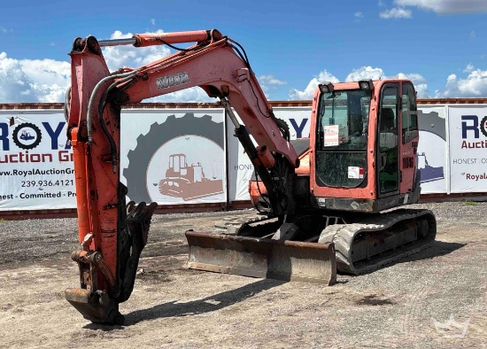 2011 Kubota KX080-3 Midi Excavator