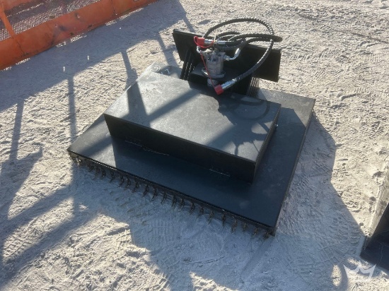 2025 Hydraulic Brush Cutter Mini Skid Steer Attachment