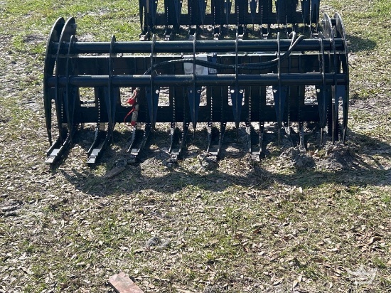 2025 72in CLG72 Hydraulic Log Grapple Skid Steer Attachment