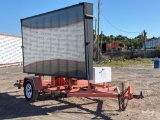 2014 Wanco NTCIP Towable Solar Message Board