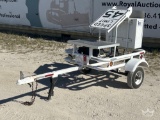 2017 Kustom Signals Towable Solar Radar Speed Limit Trailer