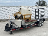 2015 Vermeer MX125 500 Gallon Drilling Fluid System T/A Trailer