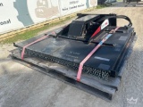 2025 BrushFox HD-78STD 78in Hydraulic Rotary Brush Cutter Skid Steer Attachment