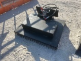2025 Hydraulic Brush Cutter Mini Skid Steer Attachment
