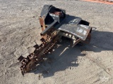 Bradco 6HFC Hydraulic Trencher Skid Steer Attachment