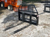 2025 Kivel 48in. Forks and Frame Skid Steer Attachment