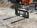2025 Kivel 48in. Forks and Frame Skid Steer Attachment