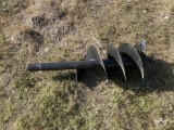 Auger Drill Bit Skid Steer Attachment
