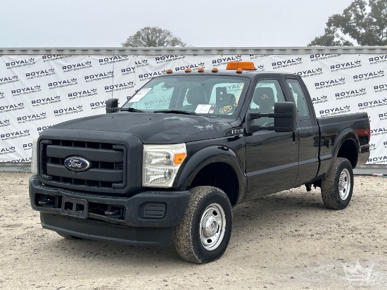 2012 Ford F-350 4x4 Ext. Cab Pickup Truck