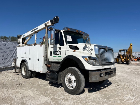 2011 International WorkStar 7400 Auto Crane 19006H 5 Ton Crane Mechanics Truck