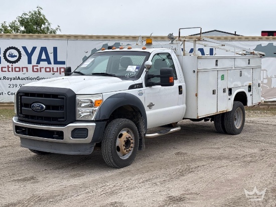 2012 Ford F-550 Knapheide Service Truck with Liftgate