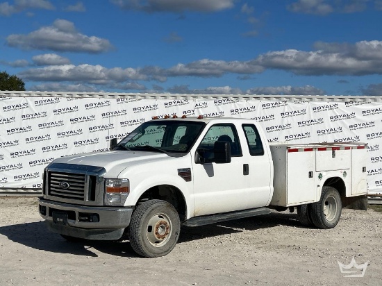 2008 Ford F-350 4x4 Ext. Cab Knapheide Service Truck