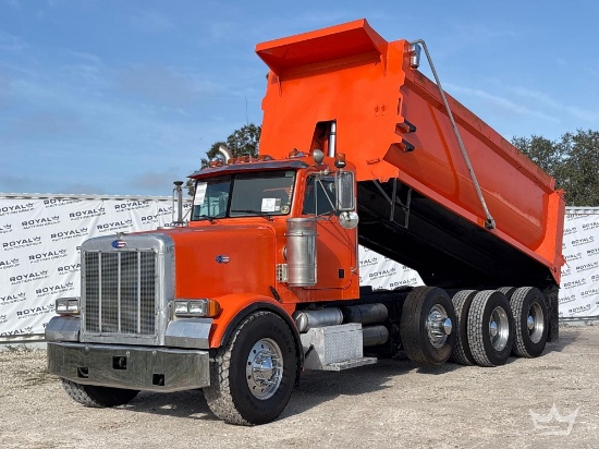 2000 Peterbilt 378 Tri-Axle Dump Truck