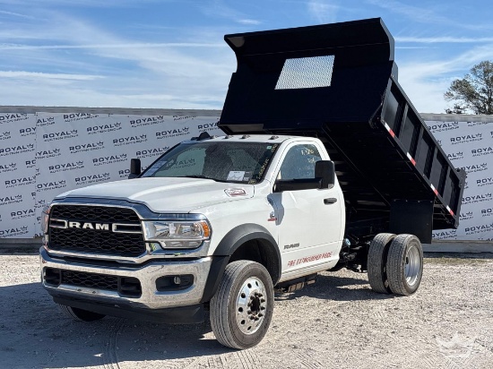 2019 Ram 4500 4x4 S/A Dump Truck
