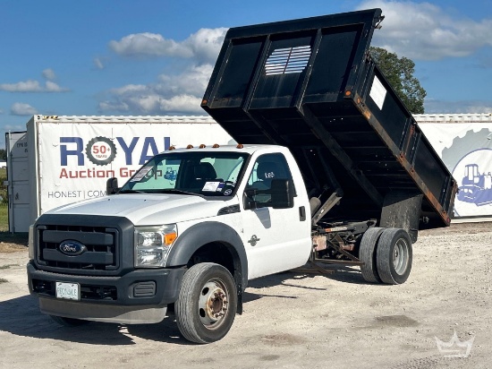 2013 Ford F-450 Dump Truck