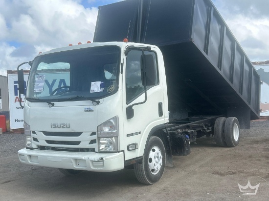 2016 Isuzu NPR Landscape Dump Truck