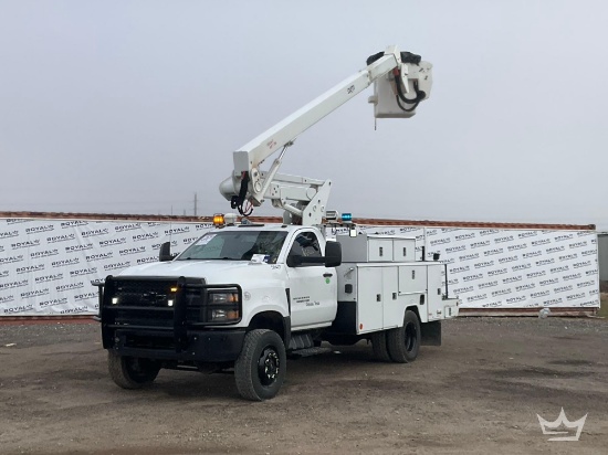 2019 Chevrolet Silverado 6500HD 4x4 ETI ETC37IH 37FT Insulated Bucket Truck