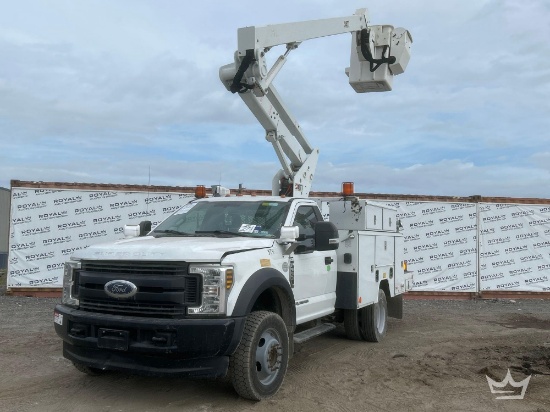 2019 Ford F-550 4x4 ETC37IH 37ft Insulated Bucket Truck