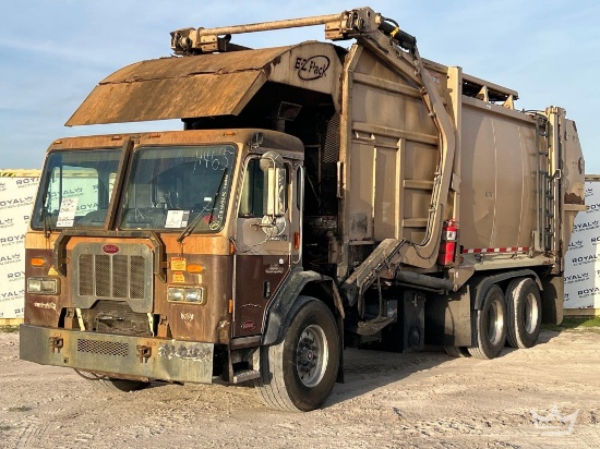 2018 Peterbilt 320 EZ Pack 40yd Front Loader Garbage Truck