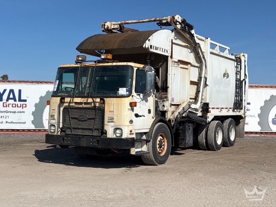 2017 Autocar Xpeditor T/A EZ-Pack 40Yd Front Loader Garbage Truck