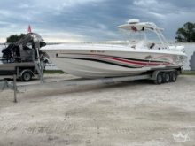 2014 Glasstream 360 SCX Twin 400R Mercury