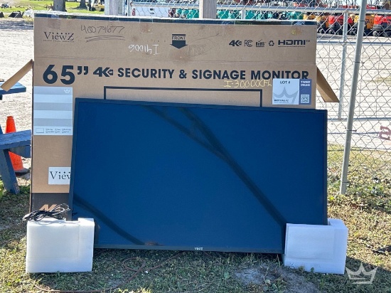 Viewz VZ65UHD 65in 4K Security and Signage Monitor
