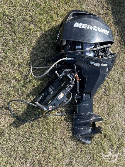 2008 Mercury 25HP 3-Cylinder Boat Motor