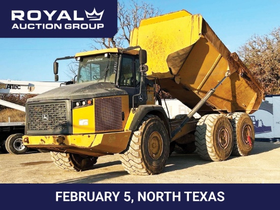 THURS FEB 5 NORTH TEXAS EQUIPMENT & TRUCK AUCTION