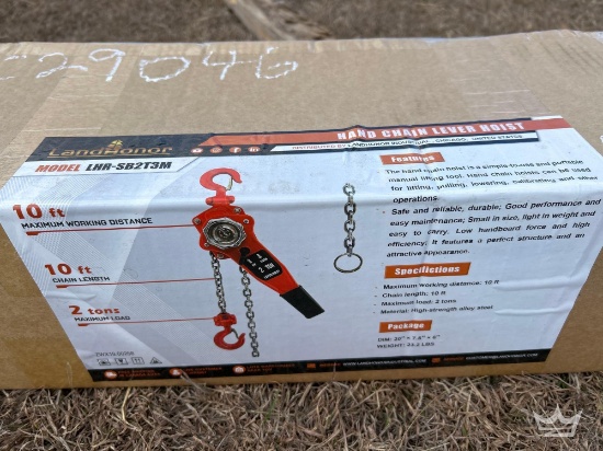 LandHonor LHR-SB2T3M 2-Ton Chain Hoist