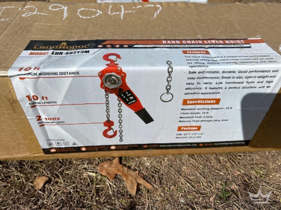 LandHonor LHR-SB2T3M 2-Ton Chain Hoist